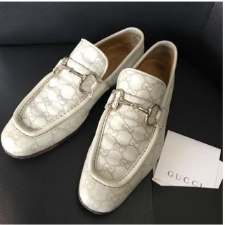 グッチ(Gucci)のGUCCI(グッチ)/メンズ・シューズ・ローファー・40EJ・約26cm・GG柄(ドレス/ビジネス)