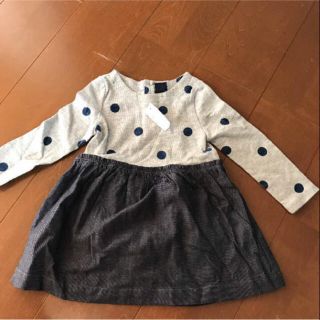 ベビーギャップ(babyGAP)の新品 GAPベビー 90  ワンピース デニムワンピ(ワンピース)