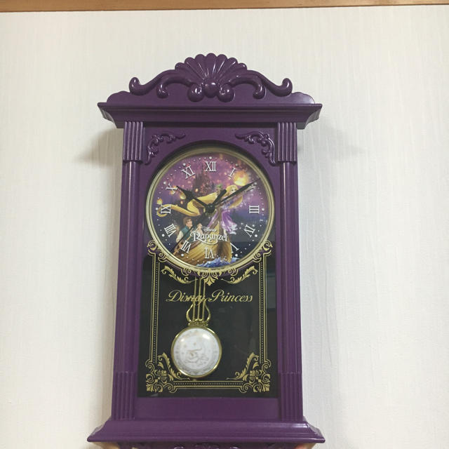 Disney(ディズニー)のDisney 塔の上のラプンツェル ラプンツェル 壁掛け時計 インテリア/住まい/日用品のインテリア小物(掛時計/柱時計)の商品写真