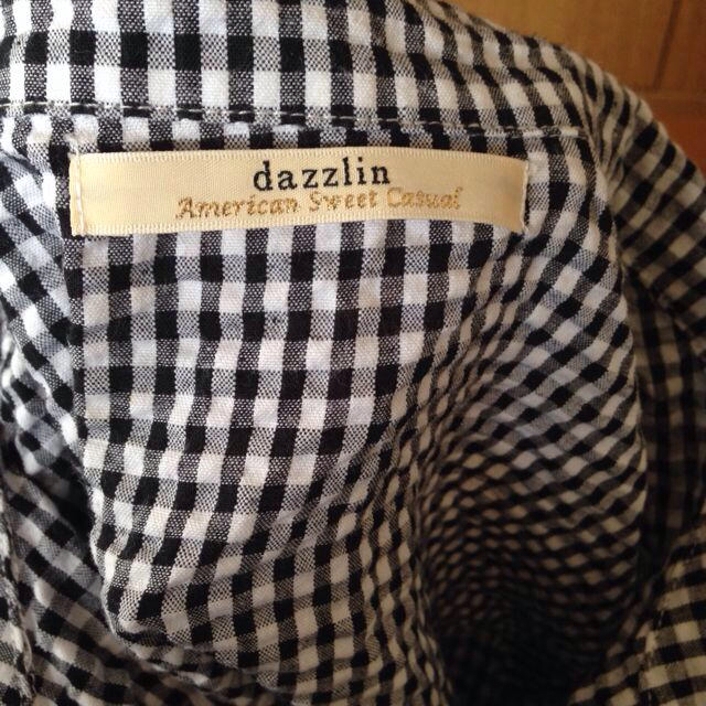 dazzlin(ダズリン)のdazzlin ギンガムチェックブラウス レディースのトップス(シャツ/ブラウス(半袖/袖なし))の商品写真