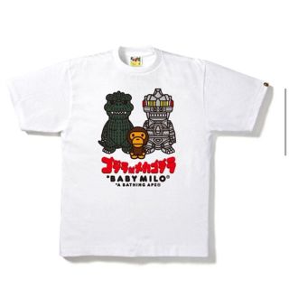 アベイシングエイプ(A BATHING APE)の新品A BATHING APE x ゴジラTシャツ(XXL：2XL)(その他)