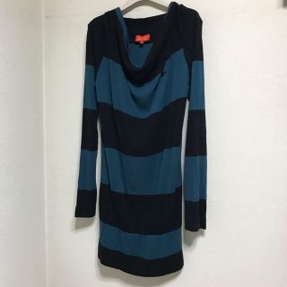 ヴィヴィアンウエストウッド(Vivienne Westwood)のvivienneカットソーワンピ(ひざ丈ワンピース)