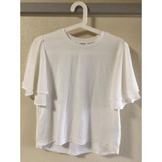 レプシィム(LEPSIM)のLEPSIM フリル スリーブ Tシャツ(Tシャツ(半袖/袖なし))