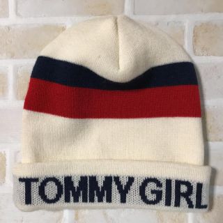 トミーガール(tommy girl)のTOMMY GIRL 帽子(ニット帽/ビーニー)