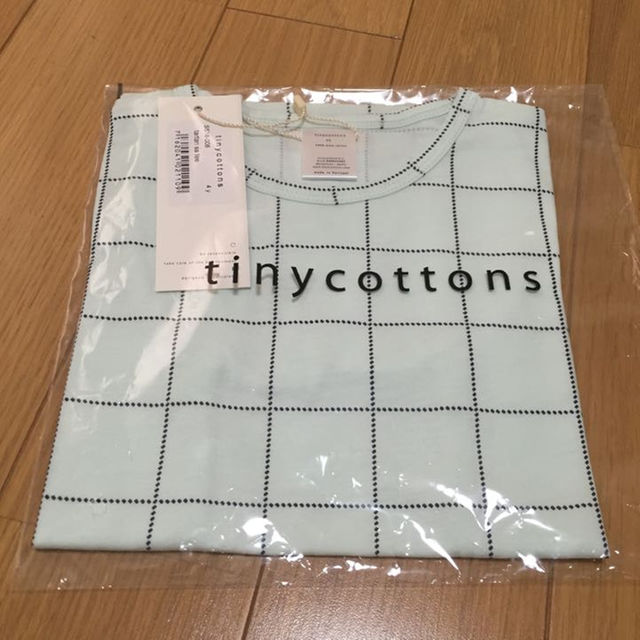 こども ビームス(コドモビームス)の定価5,180円☆tinycottons Tシャツ☆パステルブルー☆4y キッズ/ベビー/マタニティのキッズ服女の子用(90cm~)(その他)の商品写真