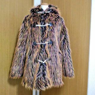 アンコロック(ankoROCK)のankoROCK ファー ダッフル(毛皮/ファーコート)
