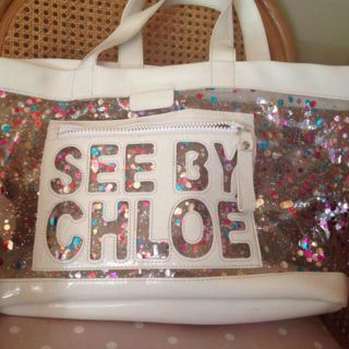 シーバイクロエ(SEE BY CHLOE)のSEE BY CHLOE ビニールバッグ(トートバッグ)