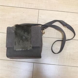 ムルーア(MURUA)のMURUA ノベルティー ミニショルダーファーバッグ  EMODA MOUSSY(ショルダーバッグ)