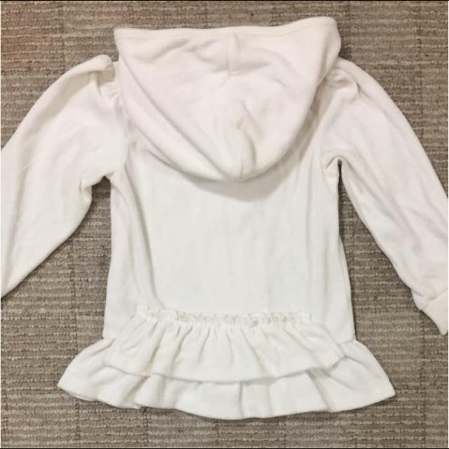 Juicy Couture(ジューシークチュール)の美品 ジューシークチュール パーカー キッズ/ベビー/マタニティのキッズ服女の子用(90cm~)(ジャケット/上着)の商品写真