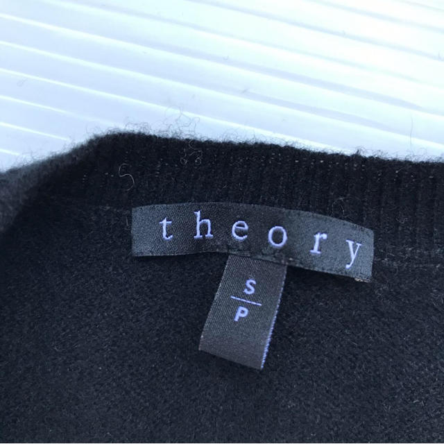 theory(セオリー)のtheory カーディガン カシミヤ100% レディース S 黒 ブラック レディースのトップス(カーディガン)の商品写真