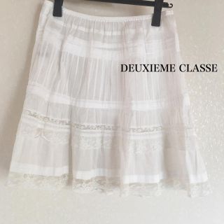 ドゥーズィエムクラス(DEUXIEME CLASSE)のDEUXIEME CLASSE ドゥーズィエムクラス ♡ レーススカート(ミニスカート)