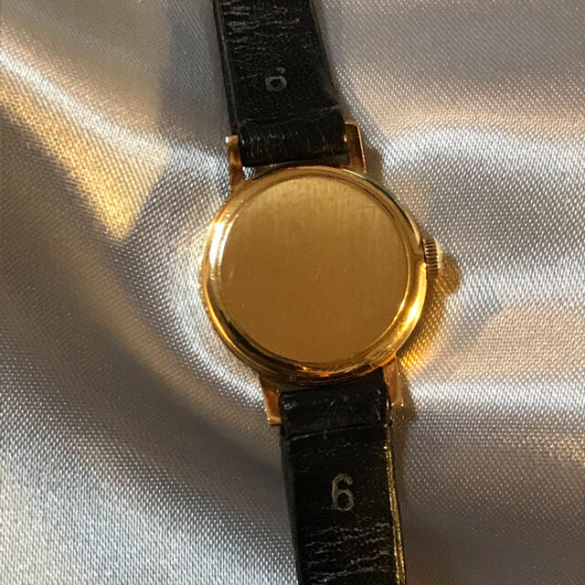 OMEGA(オメガ)の希少 OMEGA オメガ サファイアカットガラス 金無垢 レディースのファッション小物(腕時計)の商品写真