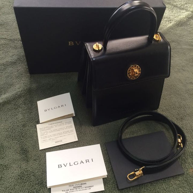 新品本物】 BVLGARI ⭐︎ハレの日に♡ 2wayバッグ 超美品レア値下