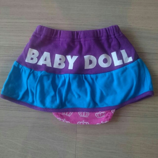 BABYDOLL(ベビードール)の【参戦服屋♥Cute様専用】BABY DOLL×2 ｸﾞﾗｸﾞﾗﾜﾝﾋﾟｰｽ×2 キッズ/ベビー/マタニティのベビー服(~85cm)(スカート)の商品写真