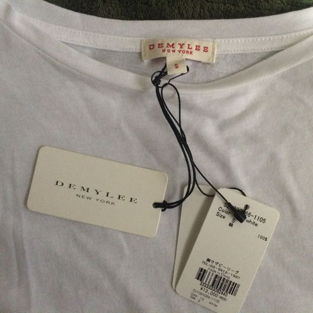 Ron Herman(ロンハーマン)の新品未使用タグ付き⭐︎DEMYLEE シンプル Tシャツ ホワイト レディースのトップス(Tシャツ(半袖/袖なし))の商品写真