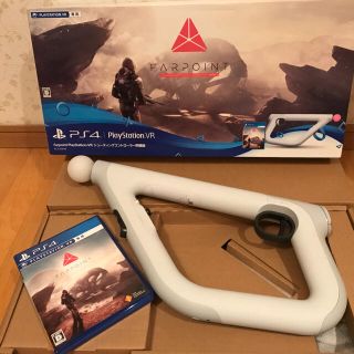 プレイステーションヴィーアール(PlayStation VR)のFarpoint 初回限定盤 PSVRシューティングコントローラ 同梱(家庭用ゲームソフト)