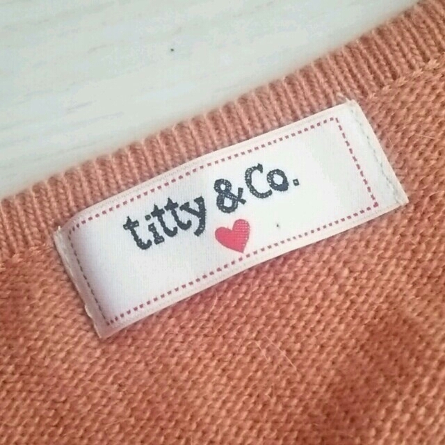 titty&co(ティティアンドコー)のtitty&Co*ショートカーデ レディースのトップス(カーディガン)の商品写真