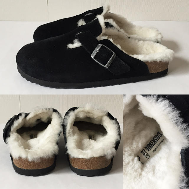 BIRKENSTOCK - birkenstock ボストン ファー ビルケンシュトック boston 37の通販 by とう's shop