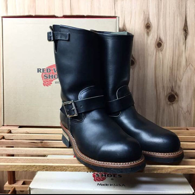 REDWING(レッドウィング)の☆超美品☆箱付☆レッドウィング☆9085☆ブラックハーネス☆エンジニアブーツ☆ メンズの靴/シューズ(ブーツ)の商品写真