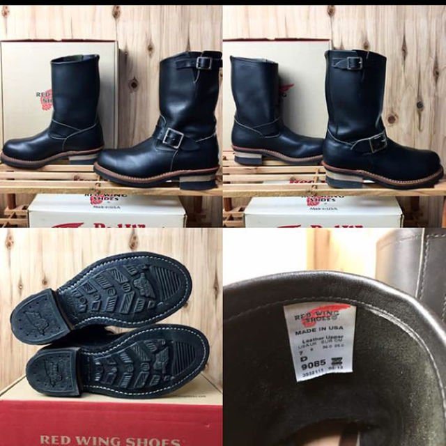 REDWING(レッドウィング)の☆超美品☆箱付☆レッドウィング☆9085☆ブラックハーネス☆エンジニアブーツ☆ メンズの靴/シューズ(ブーツ)の商品写真