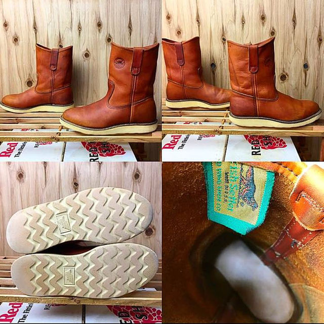REDWING - ☆清潔☆96年犬刻印☆866☆緑犬タグ☆7D☆レッドウィング
