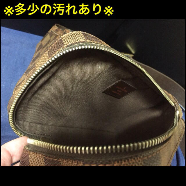 LOUIS VUITTON(ルイヴィトン)の☆LOUIS VUITTON☆ジェロニモス☆ダミエ☆正規品☆ メンズのバッグ(ボディーバッグ)の商品写真