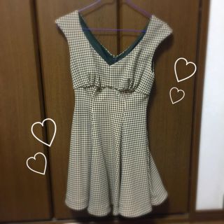 スナイデル(SNIDEL)のsnidelスナイデル♡チェックワンピース(ミニワンピース)