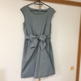 ストロベリーフィールズ(STRAWBERRY-FIELDS)のノンスリ ワンピース ほぼ新品(ひざ丈ワンピース)