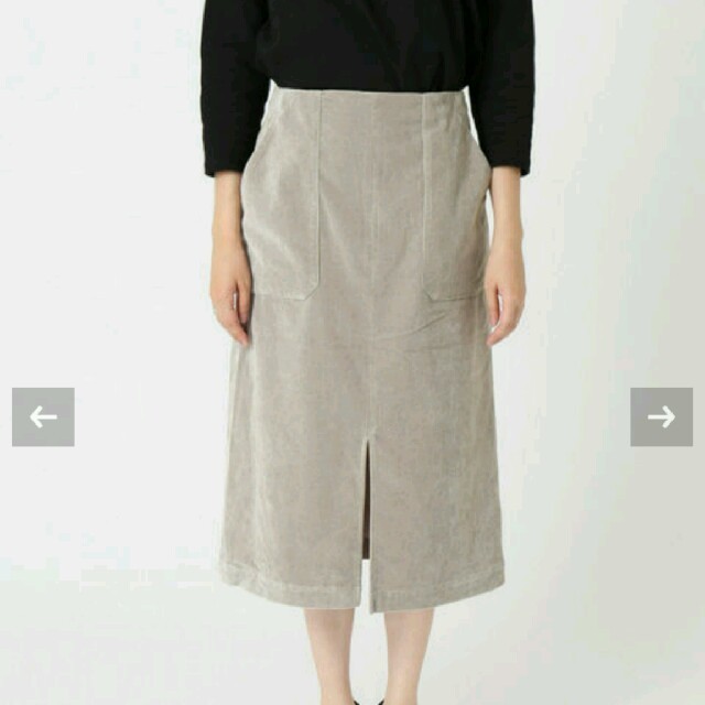 SLOBE IENA(スローブイエナ)のイエナスローブ コーデュロイスカート レディースのスカート(ひざ丈スカート)の商品写真