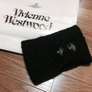 ヴィヴィアンウエストウッド(Vivienne Westwood)の美品【Vivienne Westwood】ターバン ヘアバンド ニット帽(ニット帽/ビーニー)