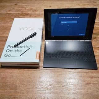 レノボ(Lenovo)のLenovo YOGA BOOK with Windows（ LTE対応モデル）(タブレット)