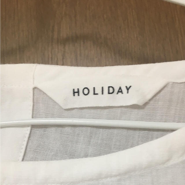 holiday(ホリデイ)のholiday LINEN BLOUSE リネンブラウス レディースのトップス(シャツ/ブラウス(長袖/七分))の商品写真