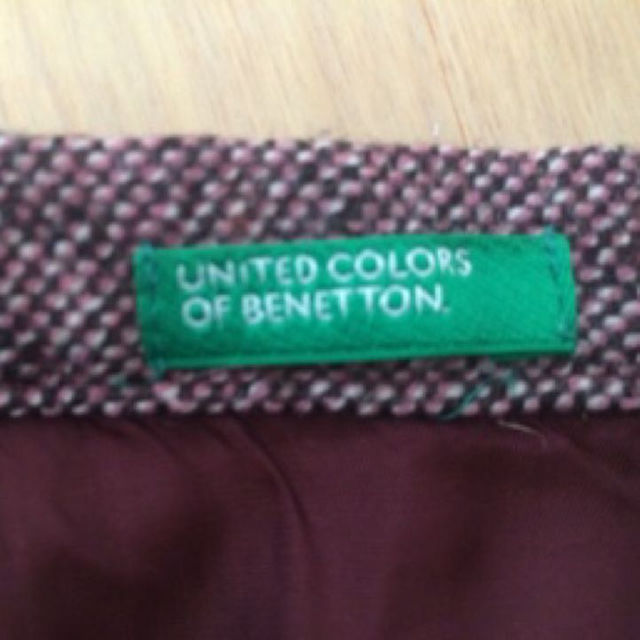 BENETTON(ベネトン)のベネトン❤️スカート レディースのスカート(ひざ丈スカート)の商品写真