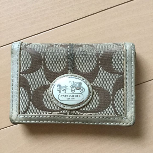 COACH(コーチ)の【ラブヒーロー様専用】コーチのカード入れ レディースのファッション小物(名刺入れ/定期入れ)の商品写真