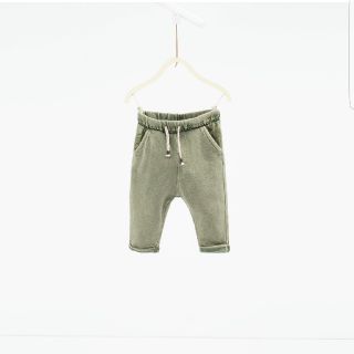 ザラキッズ(ZARA KIDS)のZARABabyBoy　コンビ素材パンツ(パンツ)