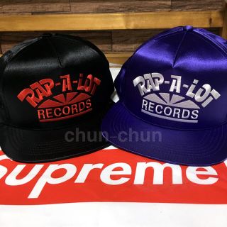 シュプリーム(Supreme)のSupreme Rap-A-Lot Record Satin 5-Panel(キャップ)