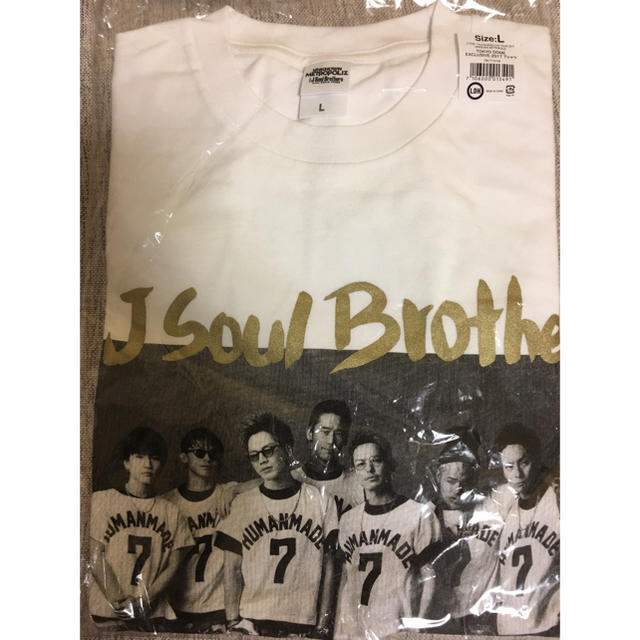 三代目 J Soul Brothers(サンダイメジェイソウルブラザーズ)の三代目 J Soul Brothers 会場限定 フォトTシャツ Lサイズ 1枚 メンズのトップス(Tシャツ/カットソー(半袖/袖なし))の商品写真