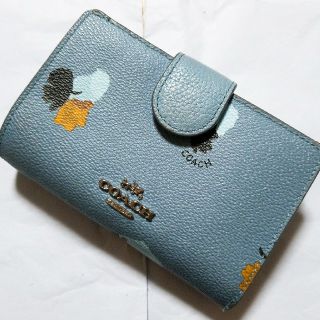 コーチ(COACH)のCOACH 折り財布 花柄(財布)