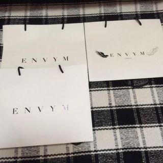 アンビー(ENVYM)のENVYM ショッパー(ショップ袋)