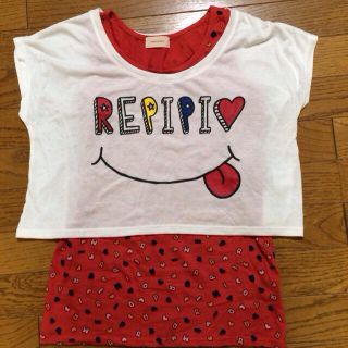 レピピアルマリオ(repipi armario)のレピピアルマリオのトップス(Tシャツ(半袖/袖なし))