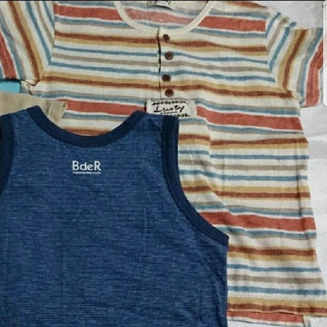 BeBe(ベベ)の120 Tシャツ　タンクトップ　セット キッズ/ベビー/マタニティのキッズ服男の子用(90cm~)(その他)の商品写真