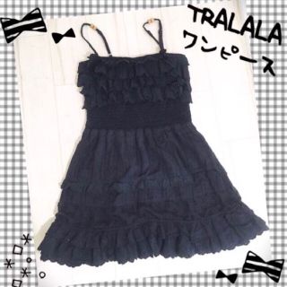 トゥララ(TRALALA)のTRALALA ワンピース(ミニワンピース)