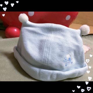 ファミリア(familiar)の☆柑茄様専用☆ファミリア ベビー用帽子☆赤ちゃんの夏のお散歩に！(帽子)