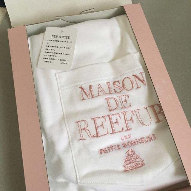 Maison de Reefur(メゾンドリーファー)のMAISON DE REEFUR 3ANNIVERSARY T-SHIRTS レディースのトップス(その他)の商品写真