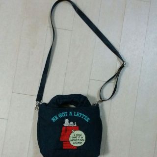 ルートート(ROOTOTE)の⭐最終値下げ⭐スヌーピー デニム2wayバッグ(ショルダーバッグ)