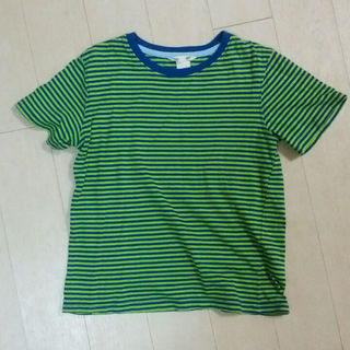 エイチアンドエム(H&M)のH&Ｍ 半袖ボーダーTシャツ 120(Tシャツ/カットソー)