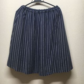 ＊春SALE＊ natural stance Lbre 裏地付きスカート(ひざ丈スカート)