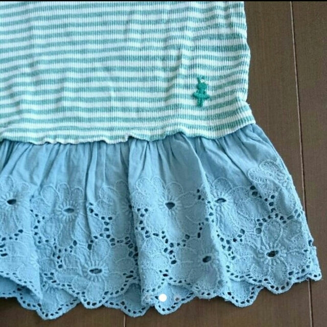 KP(ニットプランナー)のKP フリルチュニック 110 キッズ/ベビー/マタニティのキッズ服女の子用(90cm~)(その他)の商品写真