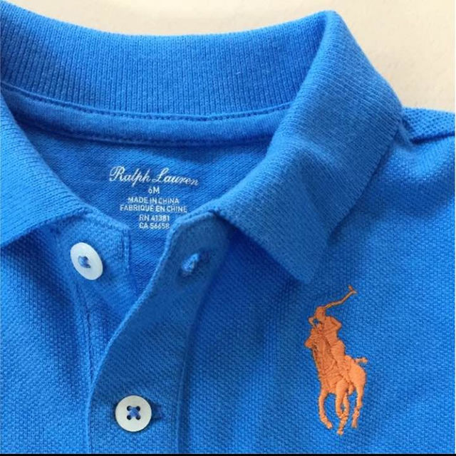 Ralph Lauren(ラルフローレン)の未使用★ラルフローレンセットアップ6M★送料無料 キッズ/ベビー/マタニティのベビー服(~85cm)(カバーオール)の商品写真