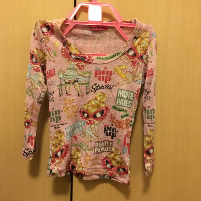 HYSTERIC MINI(ヒステリックミニ)のヒスミニ^o^ とても可愛い長袖Ｔシャツ^o^ キッズ/ベビー/マタニティのキッズ服女の子用(90cm~)(Tシャツ/カットソー)の商品写真